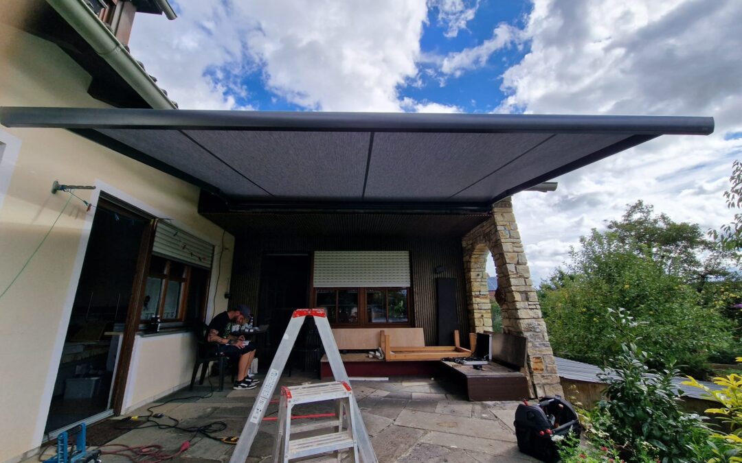 Kassettenmarkise in Tettenwang