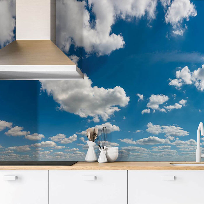 Wandverkleidung Wolken Himmel